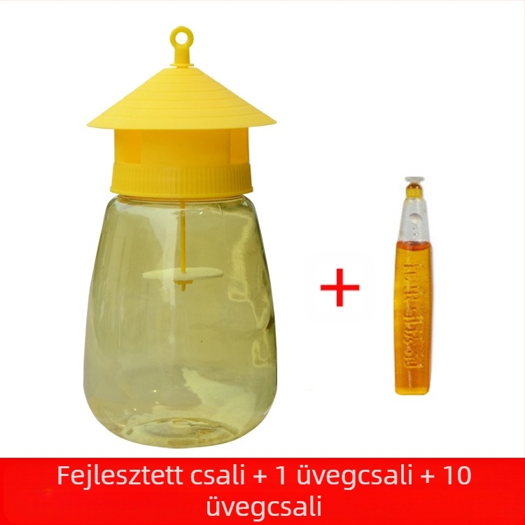 Gyümölcsmuslica csapda ültetvényekhez és zöldségterületekhez, csalétek és befogóval (Márka: Other; Feldolgozás és testreszabás: Nem)