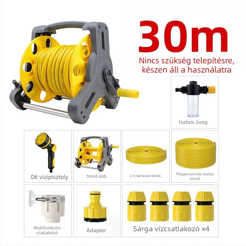 Lexia öntöző permetező autómosáshoz és kerthez, 6 kg