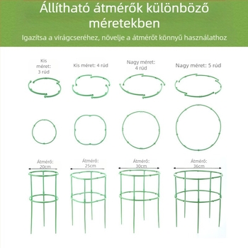 FURUN Virágcserép tartó, műanyag, padlóra álló, minimalist stílus, otthoni kertészkedés