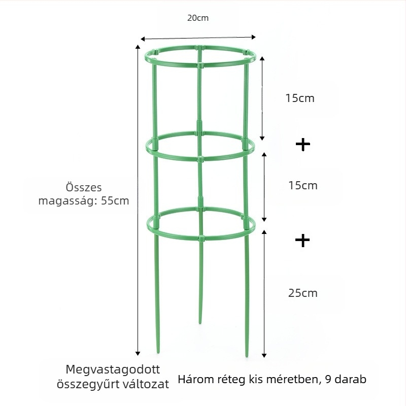 FURUN Virágcserép tartó, műanyag, padlóra álló, minimalist stílus, otthoni kertészkedés