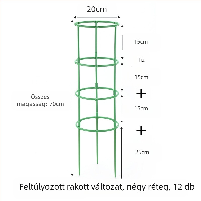 FURUN Virágcserép tartó, műanyag, padlóra álló, minimalist stílus, otthoni kertészkedés
