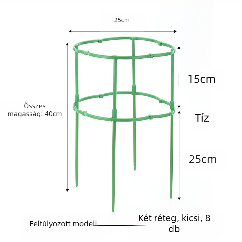 FURUN Virágcserép tartó, műanyag, padlóra álló, minimalist stílus, otthoni kertészkedés