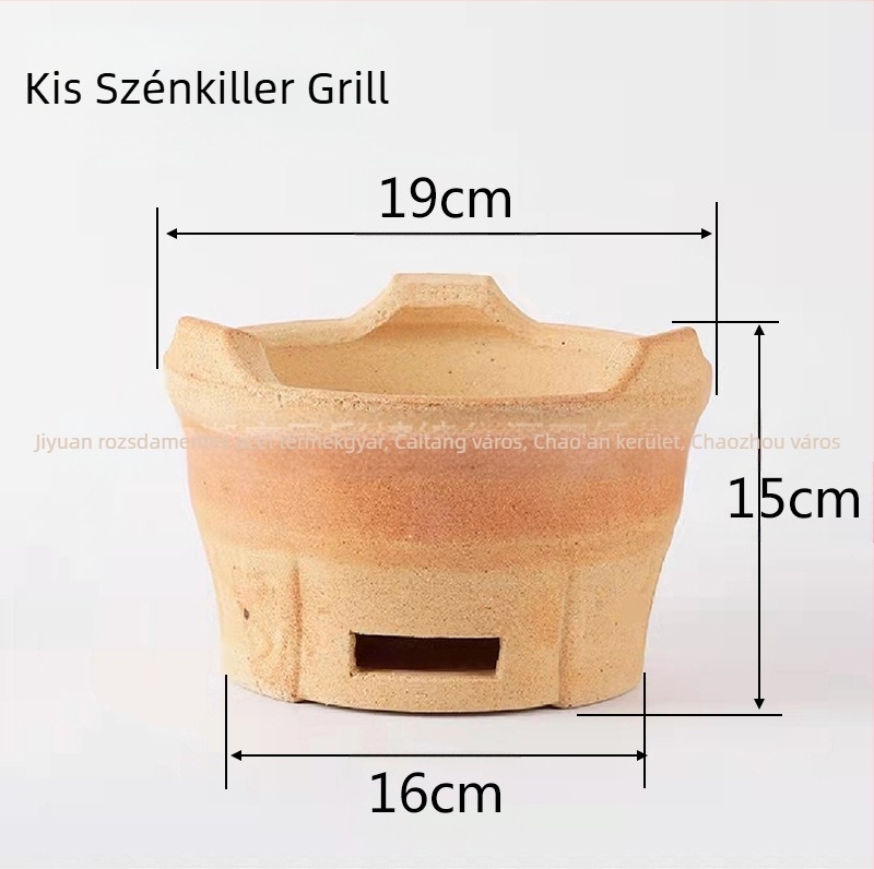 Rozsdamentes acélból készült grillrács, kör alakú – Többfunkciós, hordozható, könnyen tisztítható – Ponthegesztéses és formázott kivitelezés