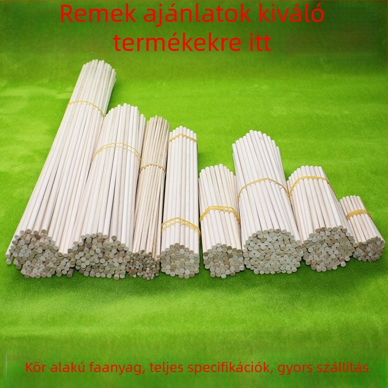 Fa jégkrémpálcika - tömörfa, kézzel készített DIY építőmodell anyag, Hiro Ju márka