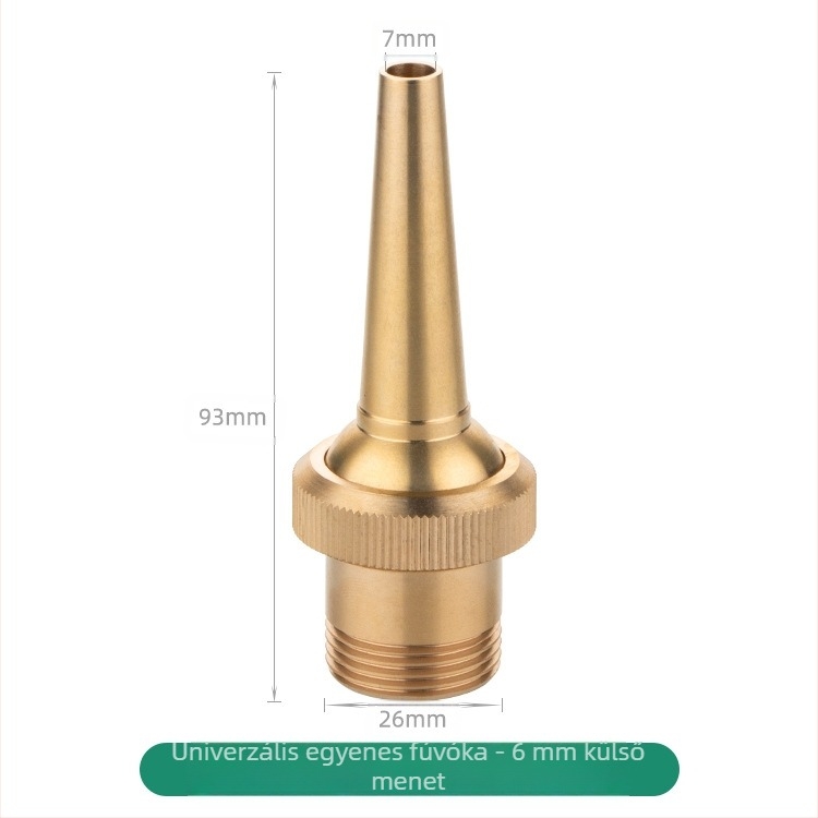 Rézből készült szökőkútfúvóka, atomizált, háztartási használatra, állítható szeleppel, tájvízi elemekhez és vízoszlopokhoz a közterületeken