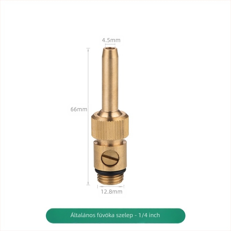 Rézből készült szökőkútfúvóka, atomizált, háztartási használatra, állítható szeleppel, tájvízi elemekhez és vízoszlopokhoz a közterületeken