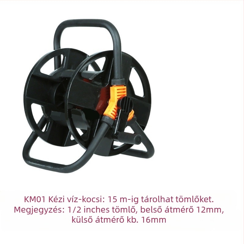 Öntöző tömlő tekerő, nagy nyomású öntözés a kertben, zöldségek és akvárium számára