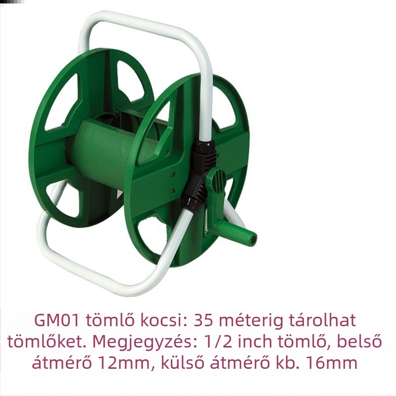 Öntöző tömlő tekerő, nagy nyomású öntözés a kertben, zöldségek és akvárium számára