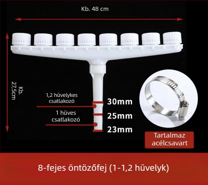 Üvegházi öntözőszóró, más típusú, márka nélküli, nem importált