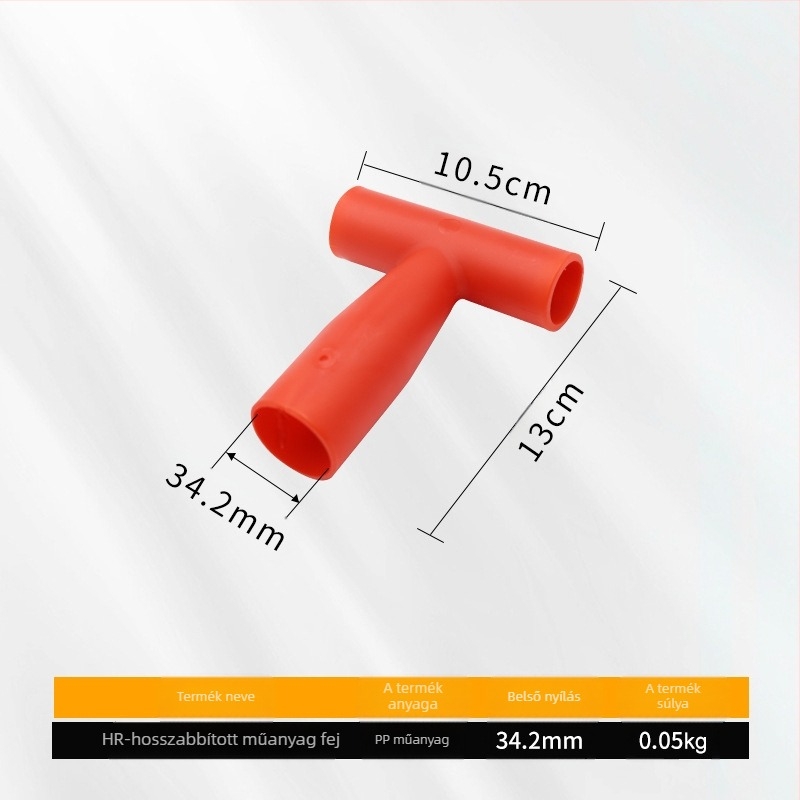 T- és D-típusú ásónyél vastagított műanyag fejjel és fa nyéllel, mezőgazdasági eszközökhöz