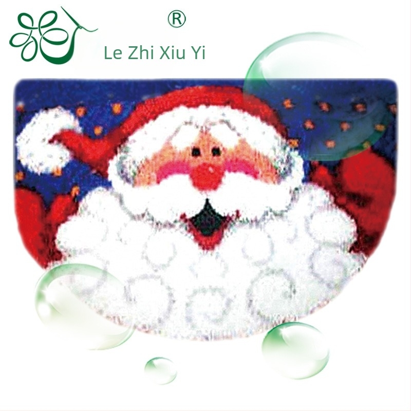 Képregény motívummal díszített, négyzet alakú szőnyegpárna, akril szálak, kézi mosás, alkalmas nappalira, hálószobára, dolgozószobára, étterembe, előszobára, erkélyre