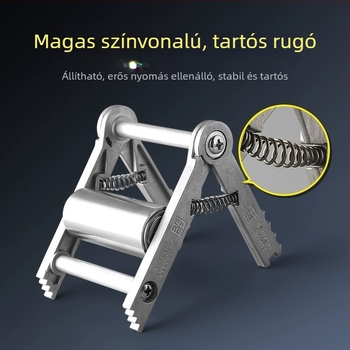 Vezetékek behúzására szolgáló threading eszköz egysoros görgővel és konnektorhoz való kiegészítővel