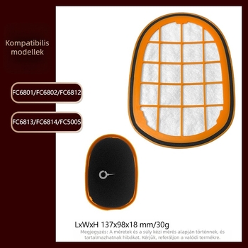 Philips porszívó szűrő NET Platinum JB-FLP5005 – Kompatibil FC5005 és 6801–6814 modellek