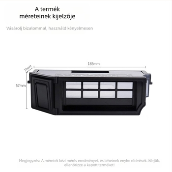 Ecovacs X1 Omni és Tubrot10 porládát tartalmazó kiegészítő (otthoni használat, 51–100 m²)