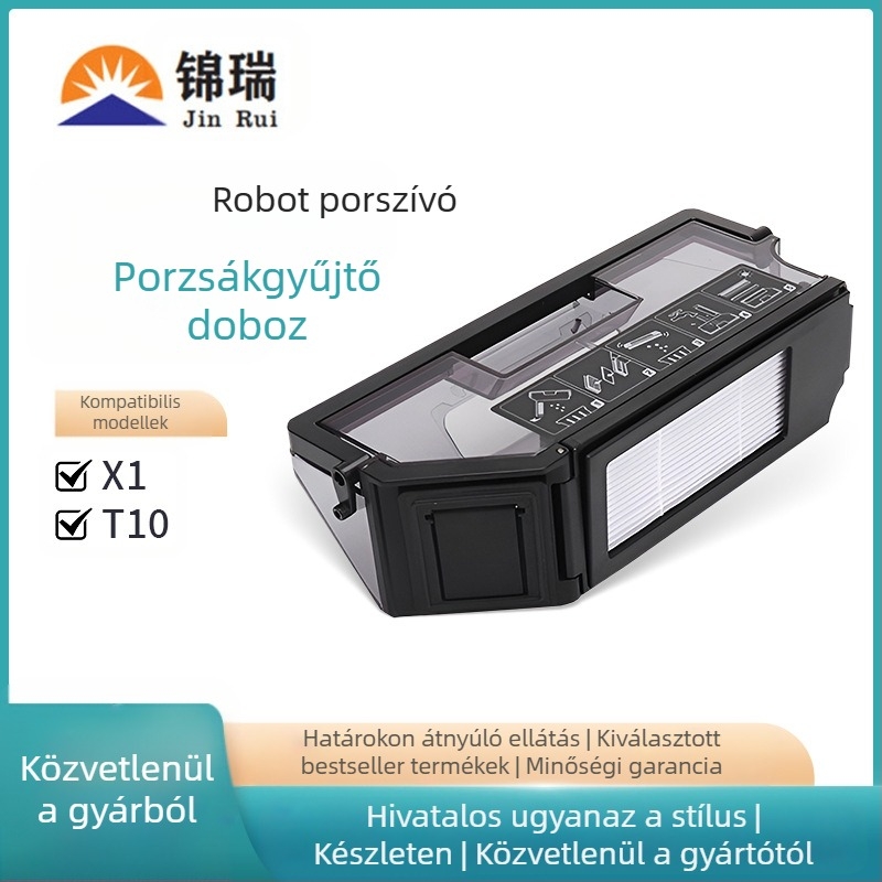 Ecovacs X1 Omni és Tubrot10 porládát tartalmazó kiegészítő (otthoni használat, 51–100 m²)