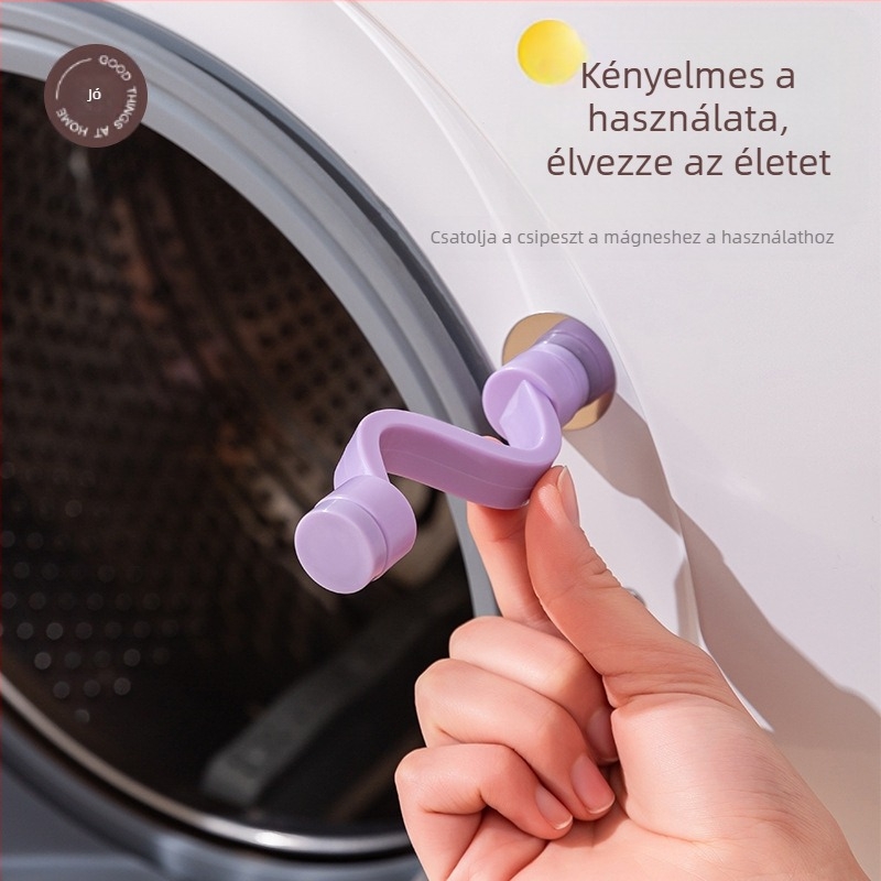 Elöl töltő mosógépekhez rögzítő csat – csúszásmentes, műanyag kivitel, modern egyszerű stílus