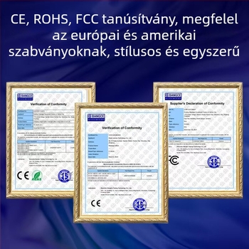 Térdmasszírozó fűtéssel és légzsákos masszázzsal – Vezeték nélküli, 5V, 10W, 30°C, 3 szintű vezérlés, CE tanúsítvány