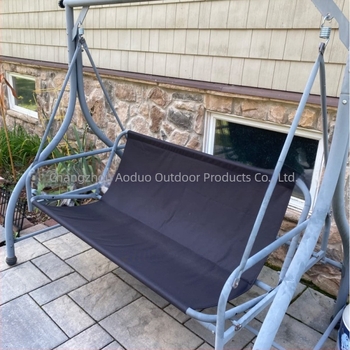 Kültéri hintaszékfedél — Oxford vászon, vízálló és porálló, bővíthető nyitású, csomagolás: PE zacskó + tároló táska, testreszabás elérhető