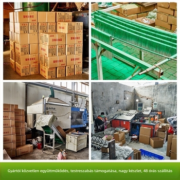 Hét alakú rozsdamentes acél talajcsapok mezőgazdasági felhasználásra, márka Zhan di