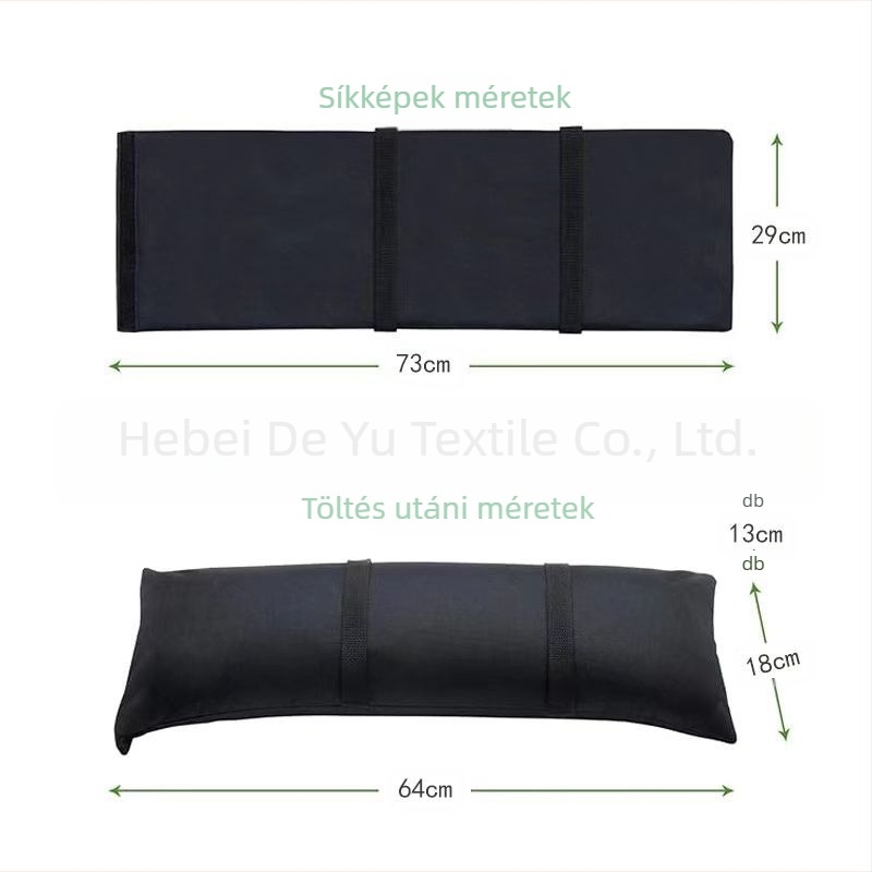 Sátor homokzsák – időjárásálló, kültéri kiegyensúlyozó súly, Oxford anyagú, parasol és teraszbútorokhoz