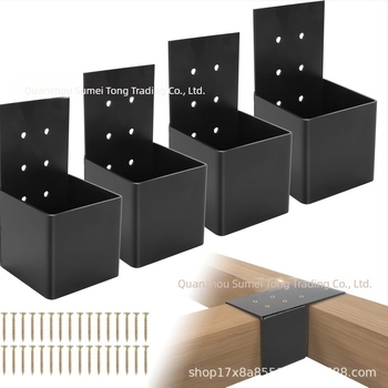 Galvanizált acél korláttámasz készlet pergolához, falra szerelés és fedélzeti korláthoz – modern, minimalist stílus, porfestett felület