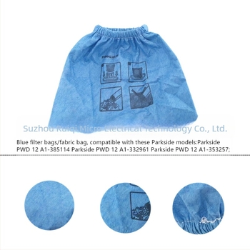 Parkside NTS PWD 12 A1 353257 textil porzsák száraz és nedves porszívóhoz – Modell 9642.03, 220V, 100W, otthoni használat 51–100 m²