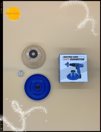 Műanyag porvédő sapka elektromos fúróhoz – háztartási használatra