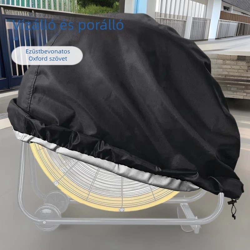 Dobozventilátor védőfedél – poliészter porvédő borítás, álló kivitel, modern minimalista stílus