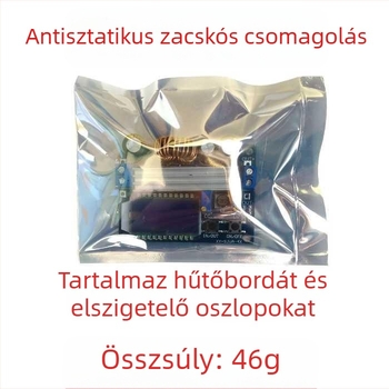 DC-DC Buck-Boost átalakító modul CV/CC-vel, LCD kijelző, voltmérő és ampermérő, állítható Buck-Boost