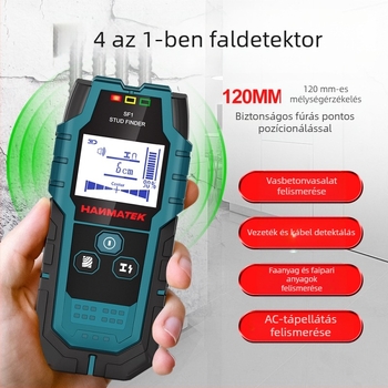 SF1 falidetektor – nagy pontosságú fémdetektor armaturához, vezetékekhez, fémcsövekhez és fához