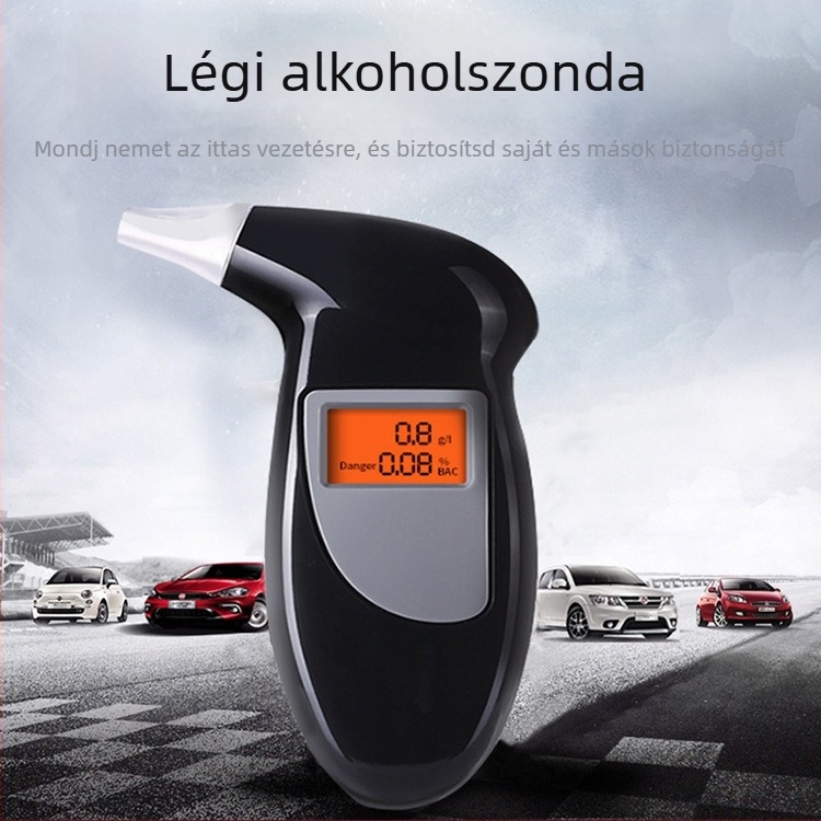 Zhan Ze Hordozható Autó Alkol Teszter | ABS anyag, autóba szerelhető, testreszabható feldolgozás, licencelhető privát címke