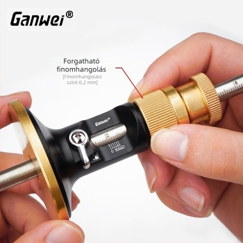 Európai stílusú jelölőeszköz 0,2 mm finomhangolással, karbid penge, párhuzamos jelzés – Ganwei