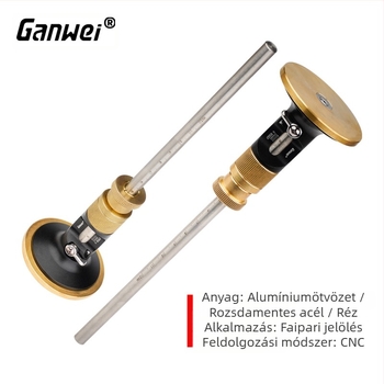 Európai stílusú jelölőeszköz 0,2 mm finomhangolással, karbid penge, párhuzamos jelzés – Ganwei