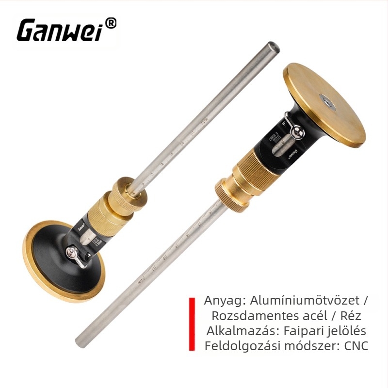 Európai stílusú jelölőeszköz 0,2 mm finomhangolással, karbid penge, párhuzamos jelzés – Ganwei