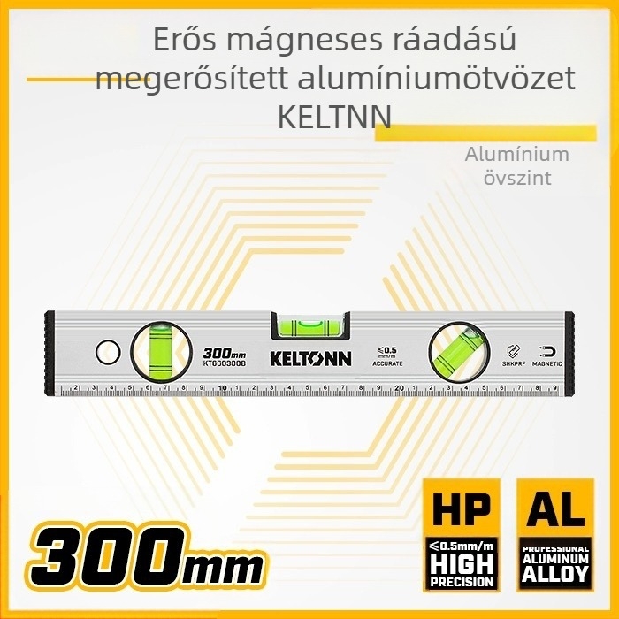 KATA Kaida mágneses szintmérő vonalzó, magas precizitású, többfunkciós, modell 6603