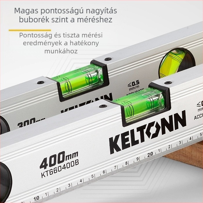KATA Kaida mágneses szintmérő vonalzó, magas precizitású, többfunkciós, modell 6603