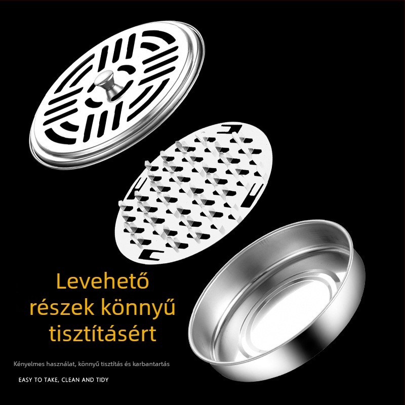 Rozsdamentes acél szúnyogriasztó tekercs doboz, szélálló kialakítás, újrafelhasználható, logó nyomtatása elérhető