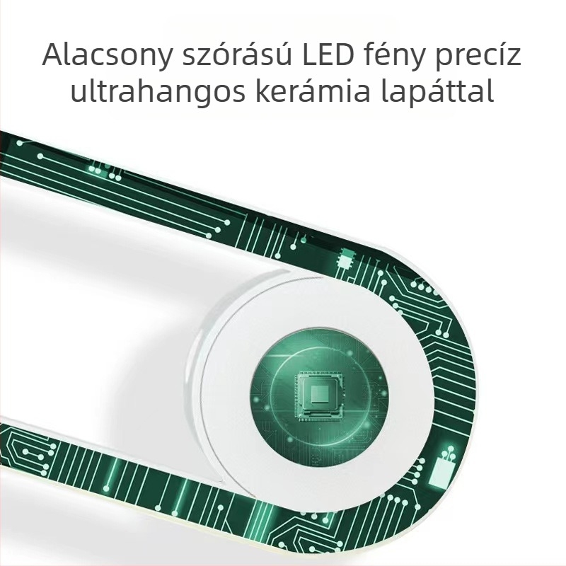 Dugóba ultrahangos szúnyogriasztó lámpa atkák eltávolításával és éjjeli fénnyel, LED, 11–20 m² lefedettség