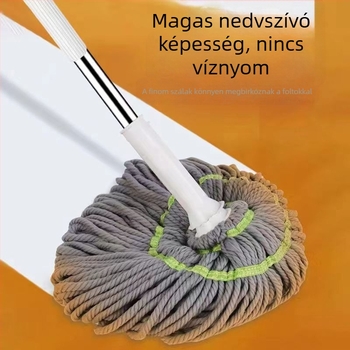 Longchen forgó mikroszálas mop, háztartási használatra, automata csavarás, nedves és száraz használatra