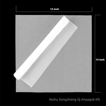 Szilikon dehidratáló alátét, hőálló, 360 g/m², négyszögletes