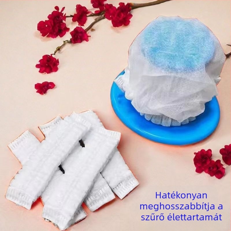 Porszívóhoz való egyszer használatos szűrőelem: nem szövött szűrőburkolat, univerzális kompatibilitás, vastagított dizájn, anyag: műanyag