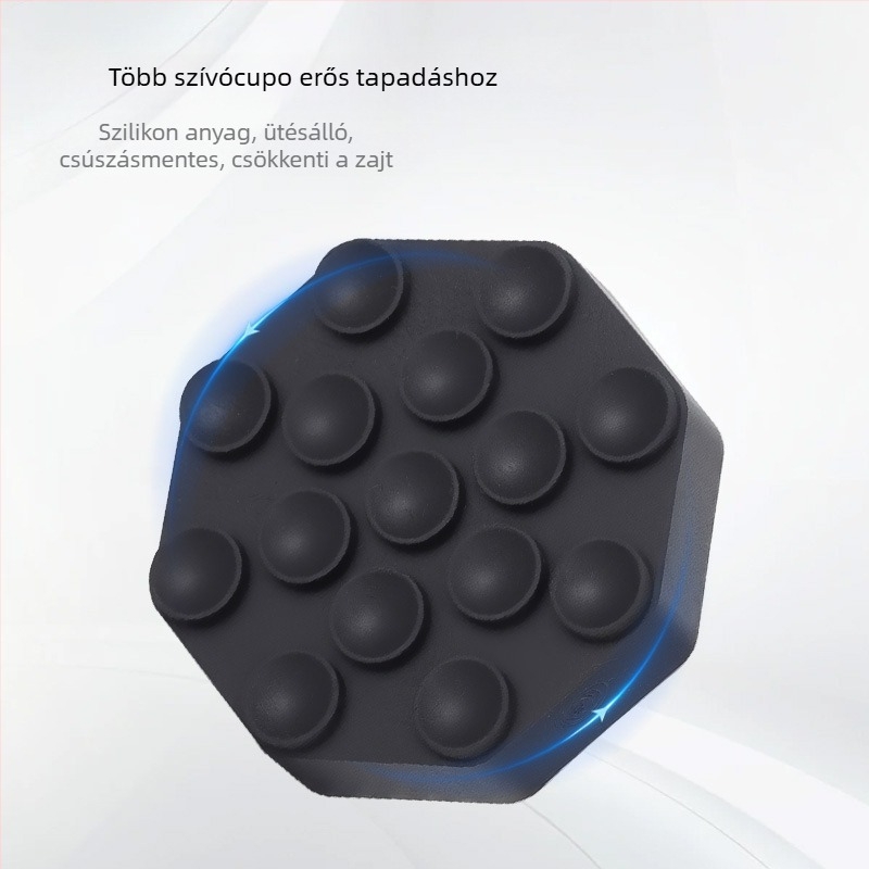 Mosógép talpbetétek emelő alappal – csúszásmentes, ütéscsillapító,  műanyag, mosógéphez és hűtőhöz