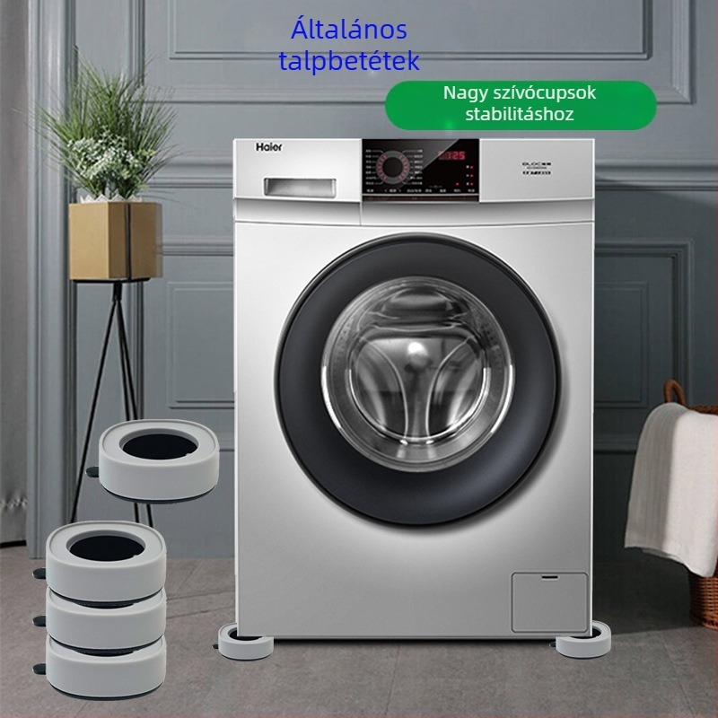 Univerzális otthoni bútorpadok rezgéscsillapítással, csúszásgátló, nedvességálló és ütéscsillapító tulajdonságokkal; asztalok és székek, mosógépek és hűtők számára; EVA/szilíkon/gumi