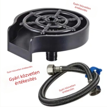 Kézi üzemű, nagy nyomású pohármosó, kávézó és otthoni használatra, ABS test, modern minimalista dizájn.