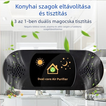 Konyhai légtisztító negatív ionokkal, szag eltávolítás, formaldehid eltávolítás, halk működés, falra szerelhető