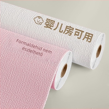 Dekoratív falmatrica, vízálló, öntapadós XPE habból, nappaliba és hálószobába, a fal hibáinak elfedésére, egyszínű minta