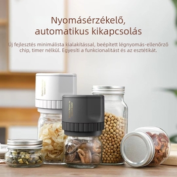 KZ-80 / KZ-80S vákuumzáró készülék üvegekhez, 20W, 6V, beépített akkumulátor