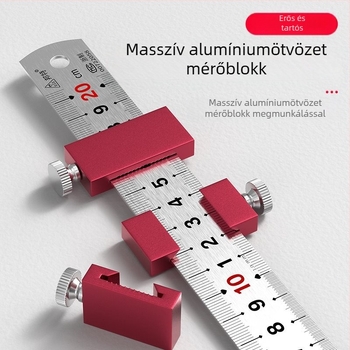 Bte/bull 0723 – alumíniumötvözetes pozíciózár és rögzített csúszka mérővonalzóra