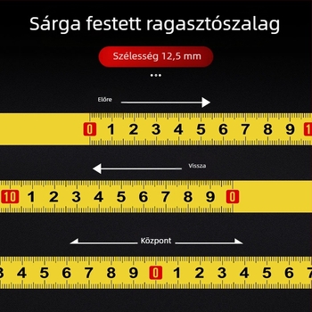 Öntapadós mérőszalag fém skálával — Superior