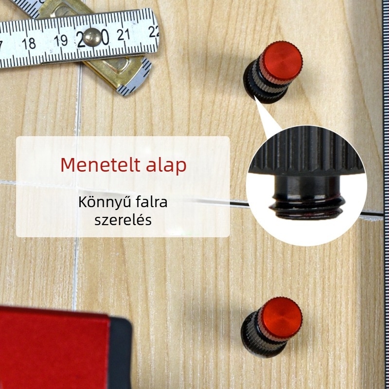 Derékszögű vonalzó segédklippel a favágáshoz — Jingrui, faipari mérő- és jelölő kiegészítők, alkalmazás: faipar